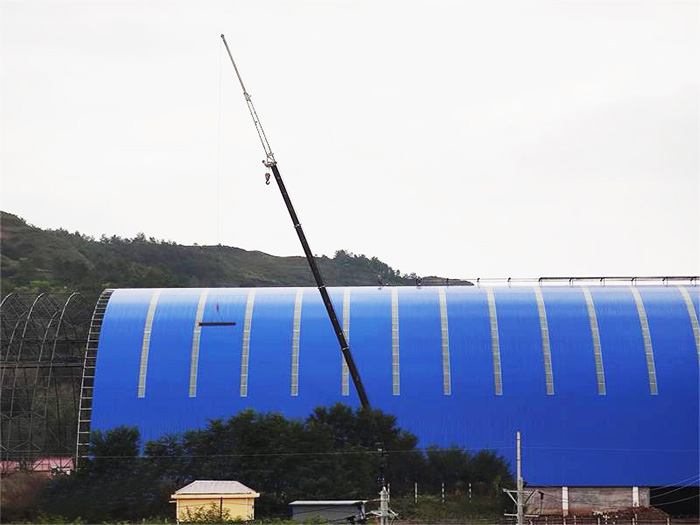 岳阳煤棚网架工程